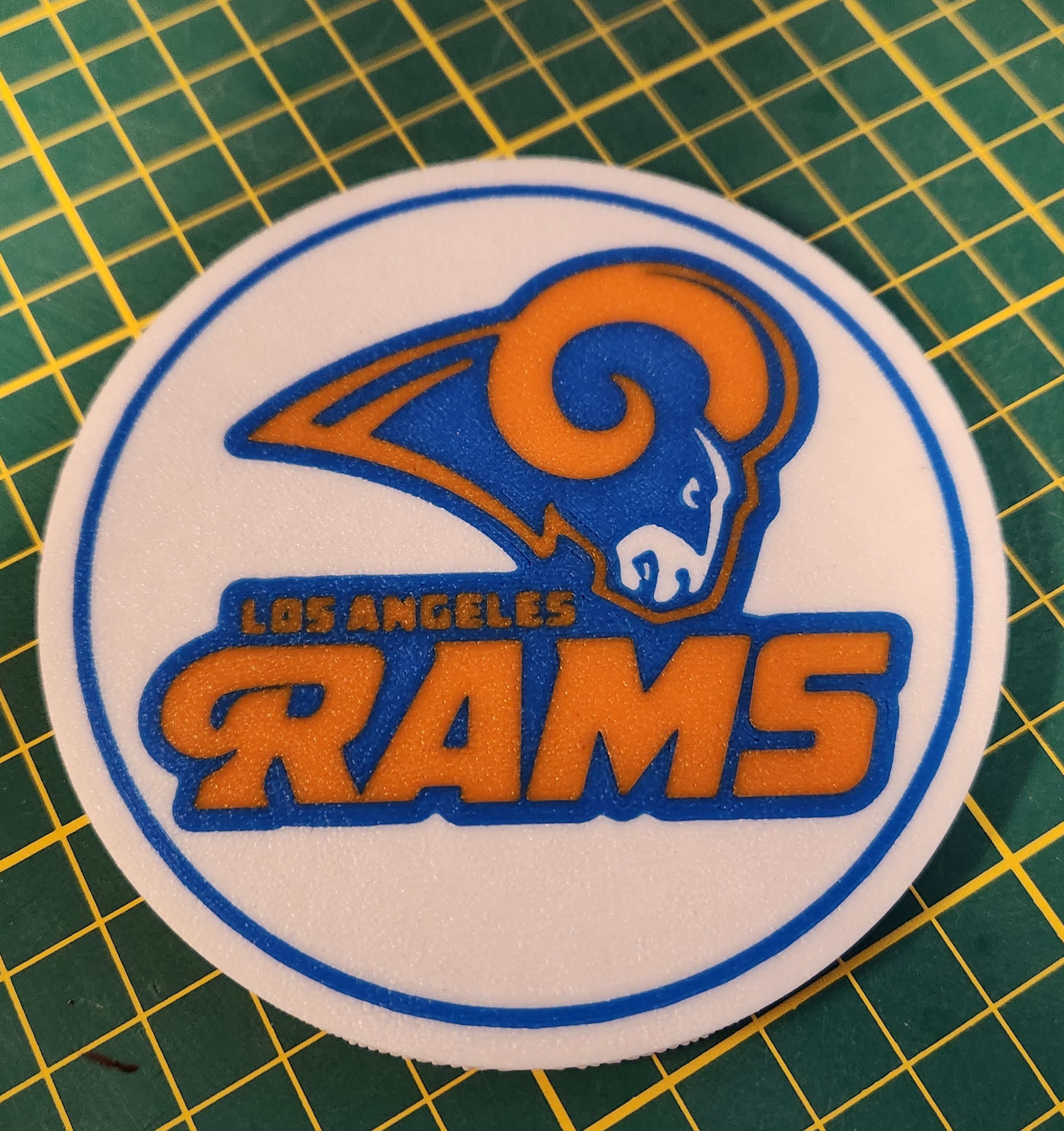 Rams Coaster by DasSpine | Download free STL model | Printables.com