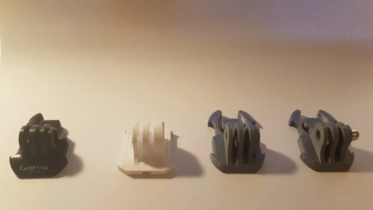 GoPro Mount by mirketto1812 | Download free STL model | Printables.com