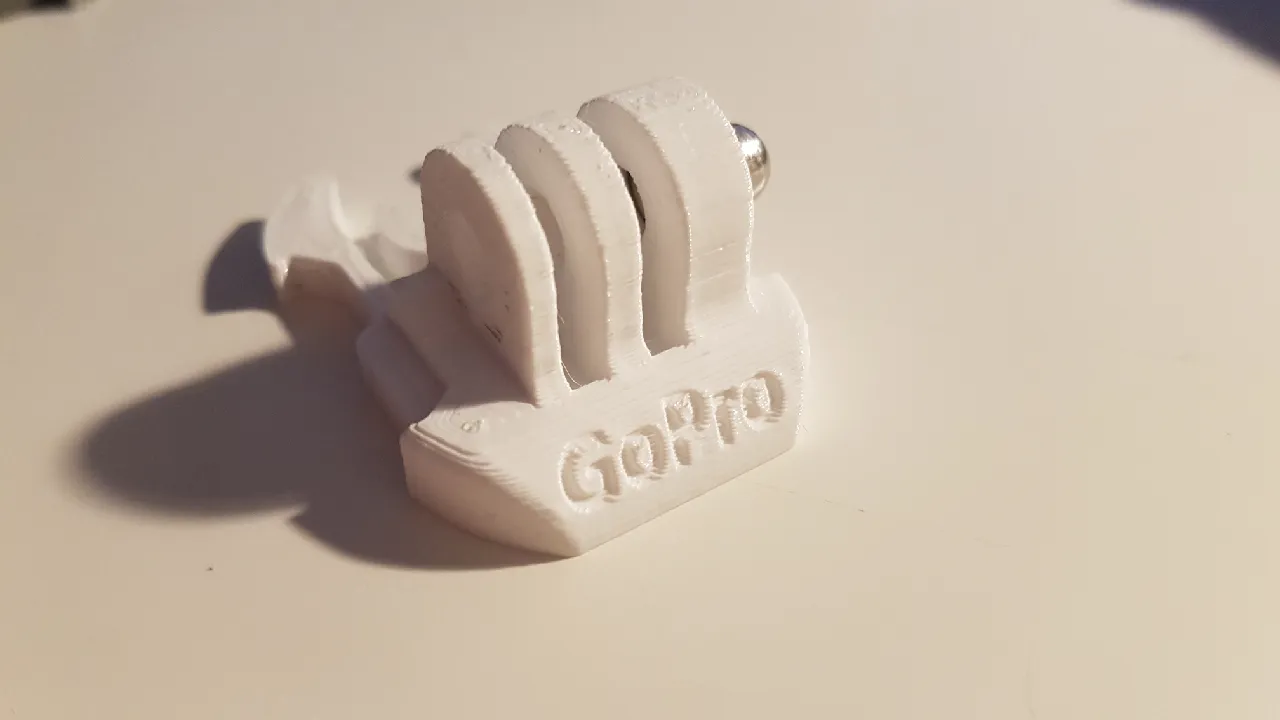 GoPro Mount by mirketto1812 | Download free STL model | Printables.com