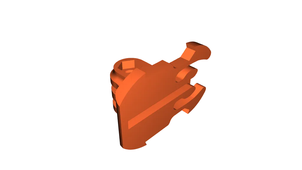 GoPro Mount by mirketto1812 | Download free STL model | Printables.com