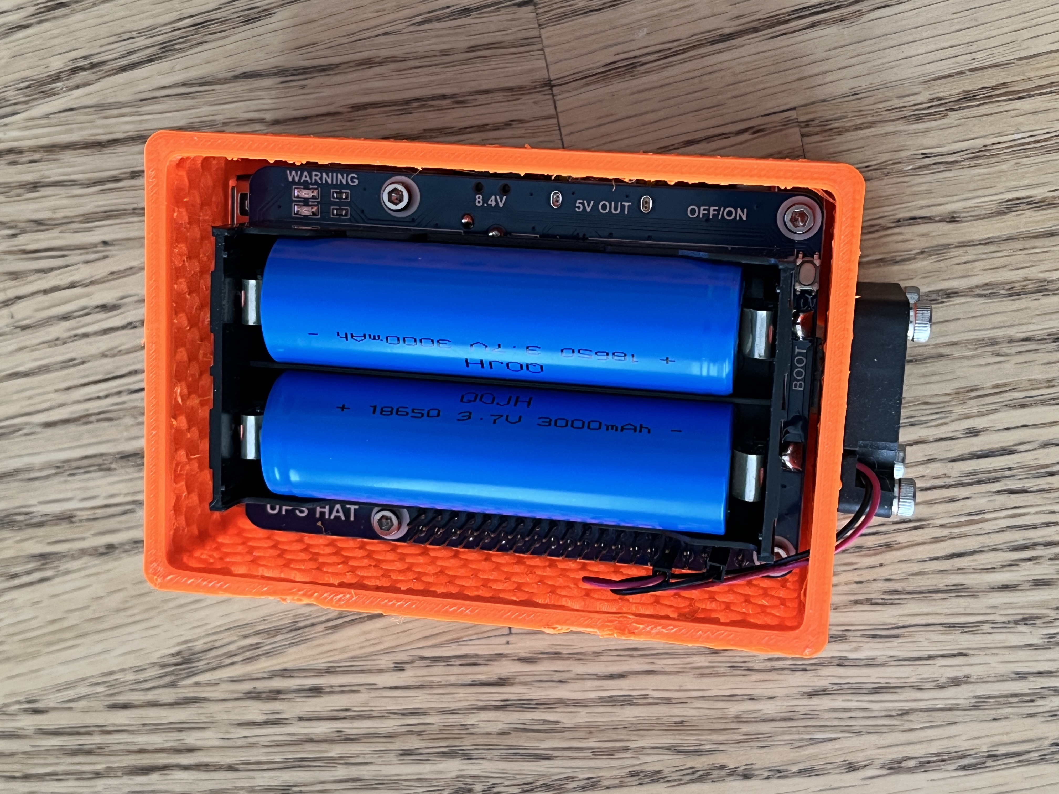 Raspberry Pi 4 With UPS Case
