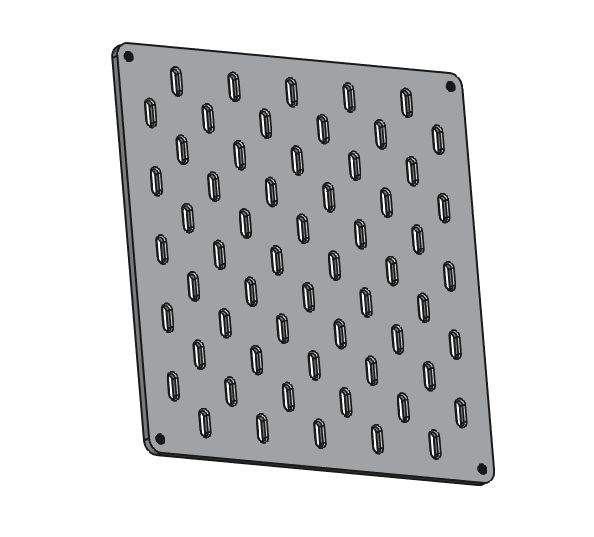 Skadis pegboard + FreeCAD