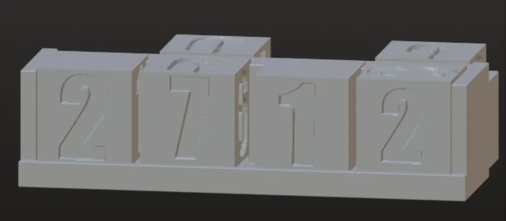 Calendar by Fil9 | Download free STL model | Printables.com
