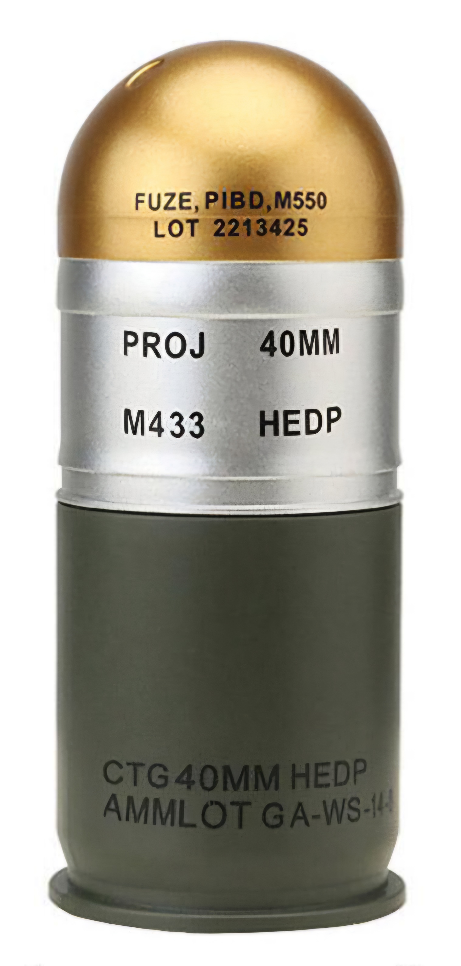 M433 40mm Grenade by Slick | Download free STL model | Printables.com