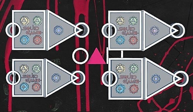 Squid Game Gonggi / Korean Jacks (inspired by Squid Game)