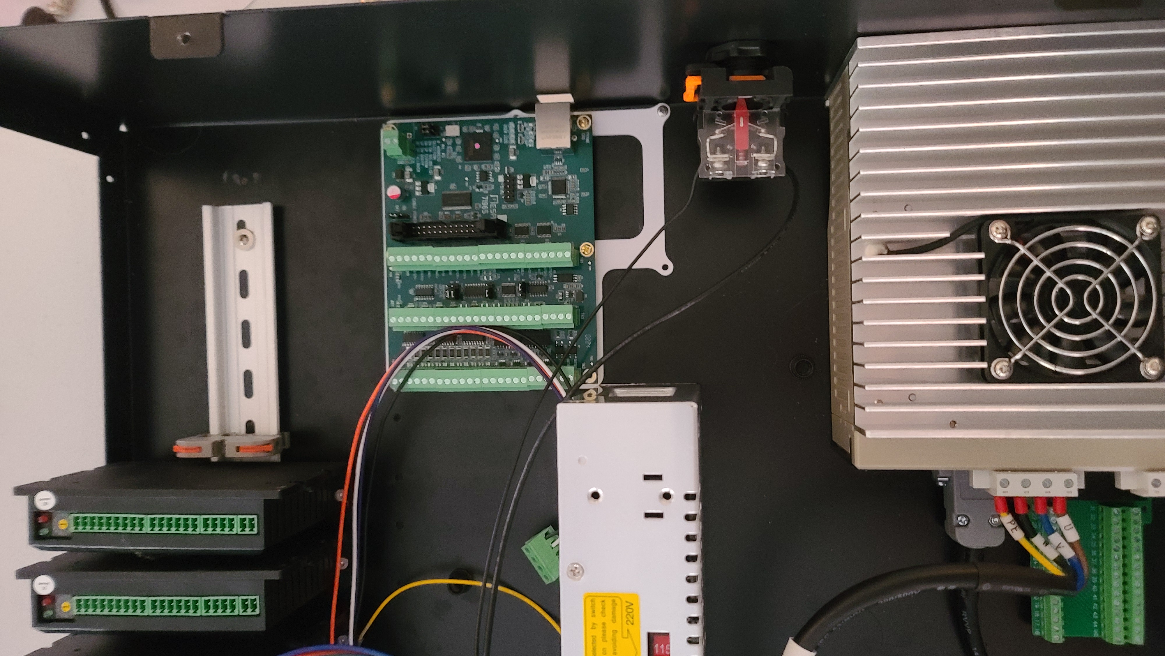Mesa 7i96S Mounting Plate for MR1