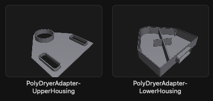 PolyDryer 3-inch Adapter & Extender Kit