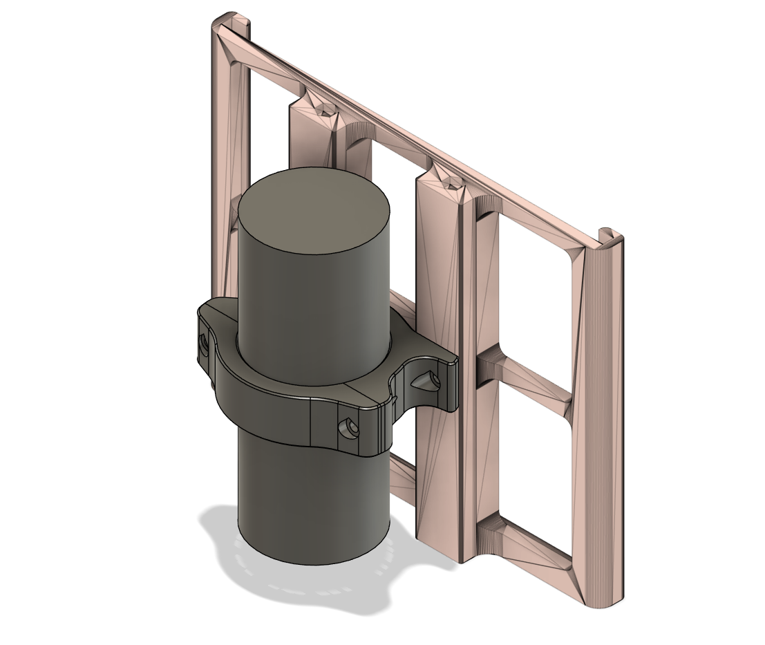 Kaabo Mantis 10 Pole Mount Bracket (40mm pole) — miniatura 2