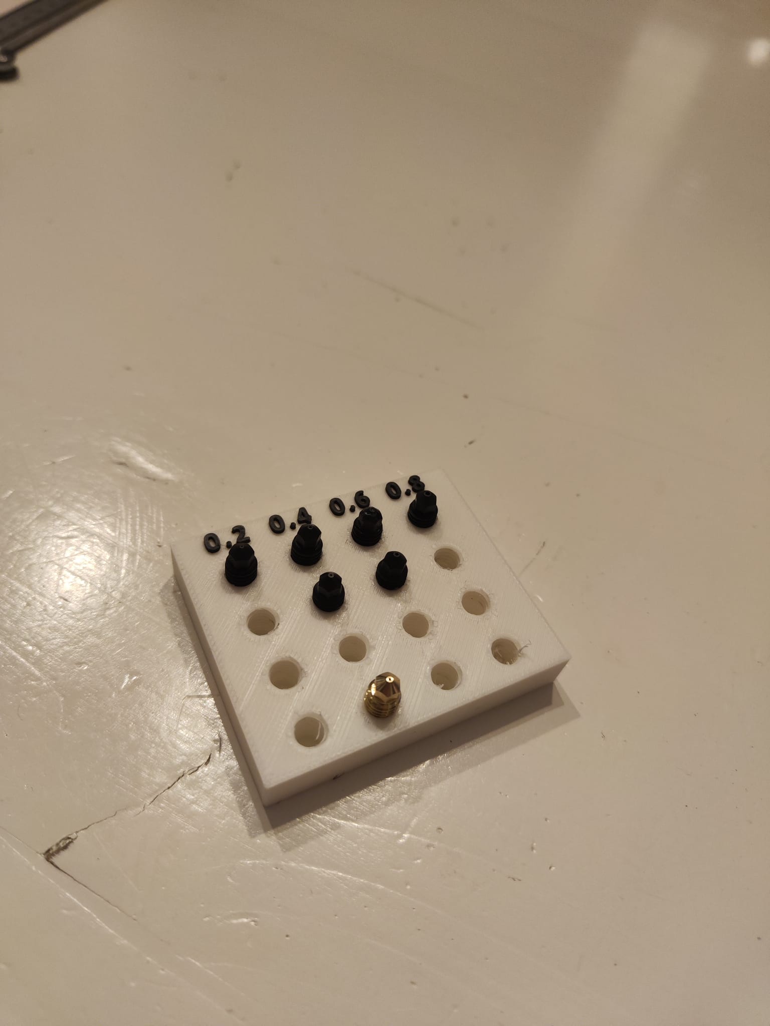 Nozzle Screw In Organizer / Storage Container