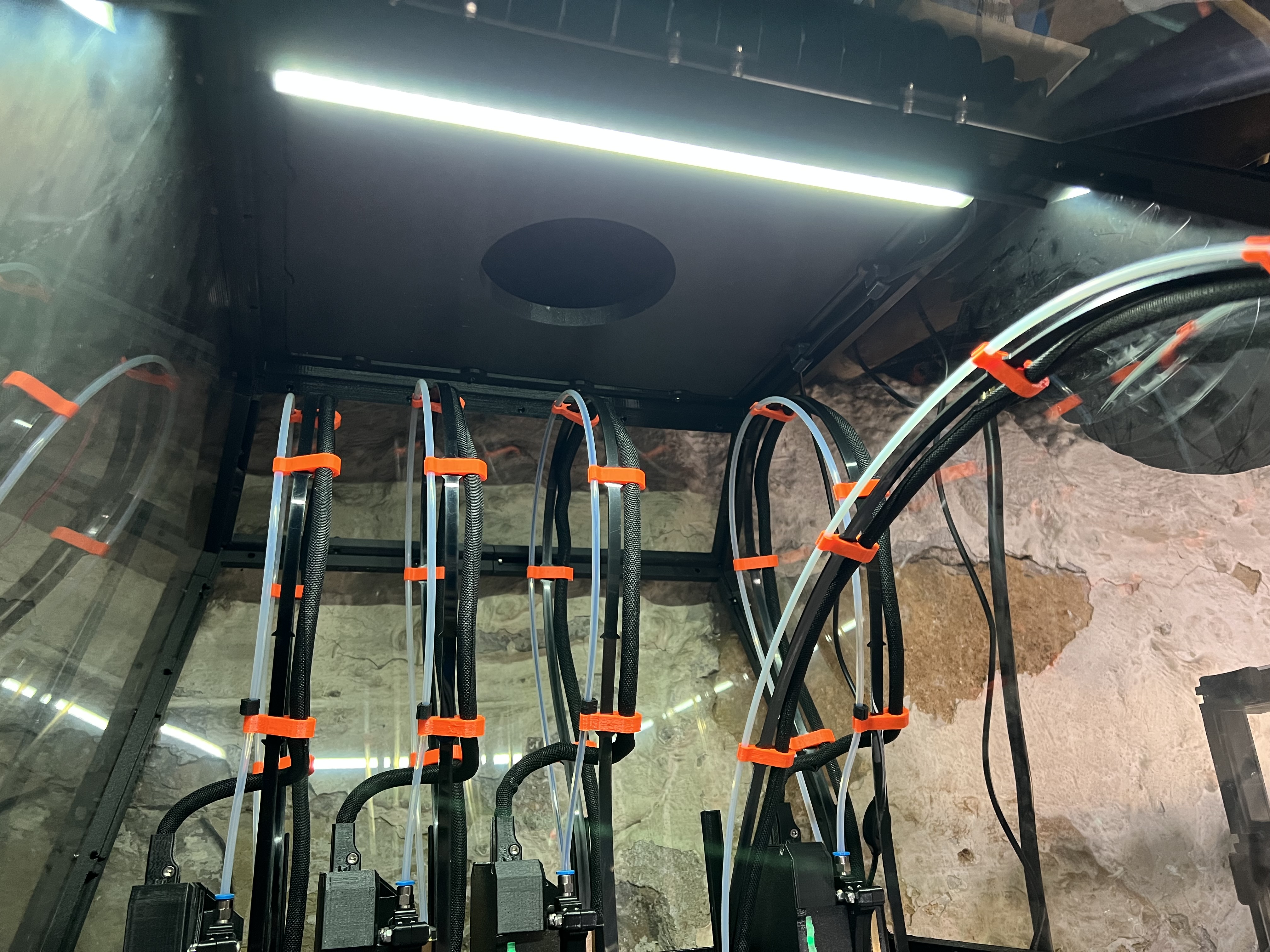 LED Light Bar Mount for EnXLosure 2-Part Top Panel