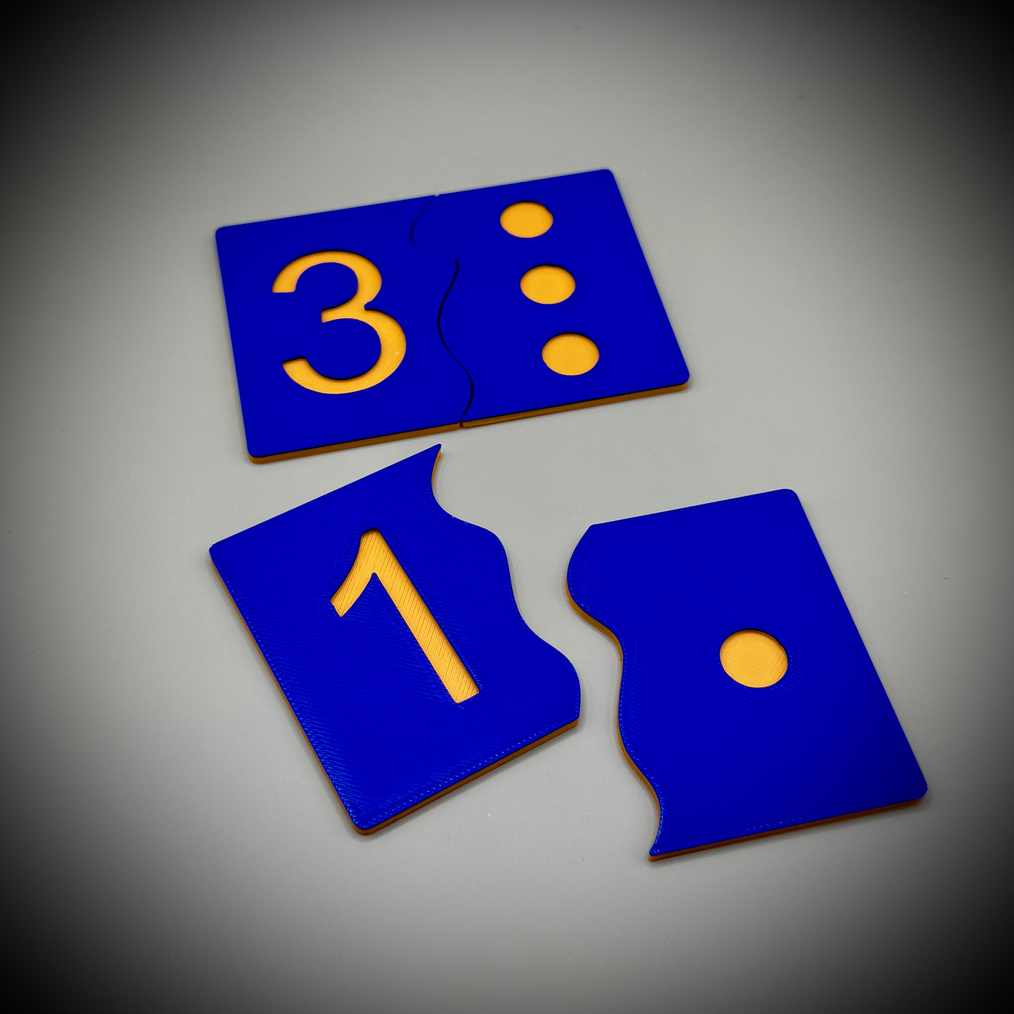 Number Match Game Cards Numbers 1-9