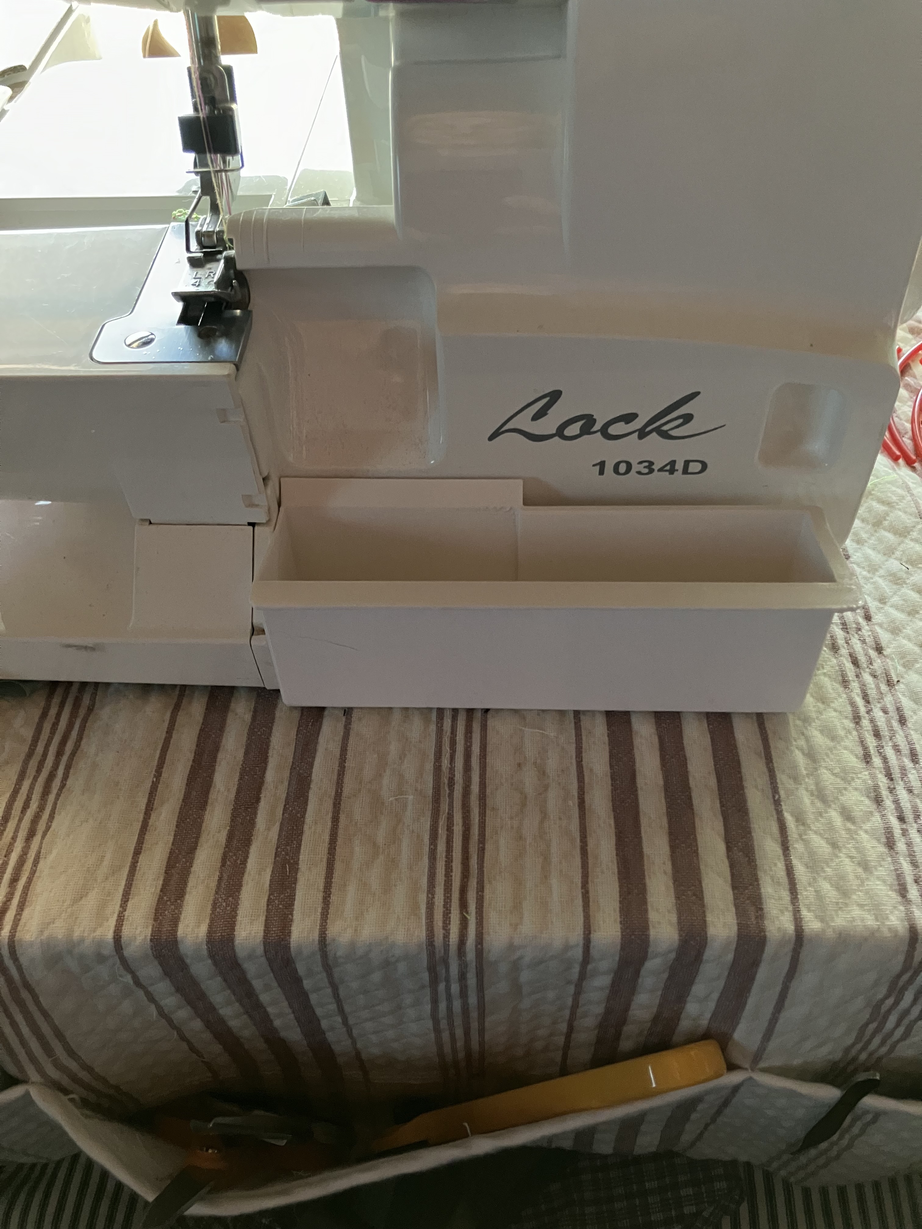Brother 1034D Serger Thread Catcher