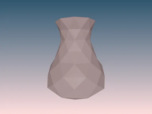 Low Poly Vase