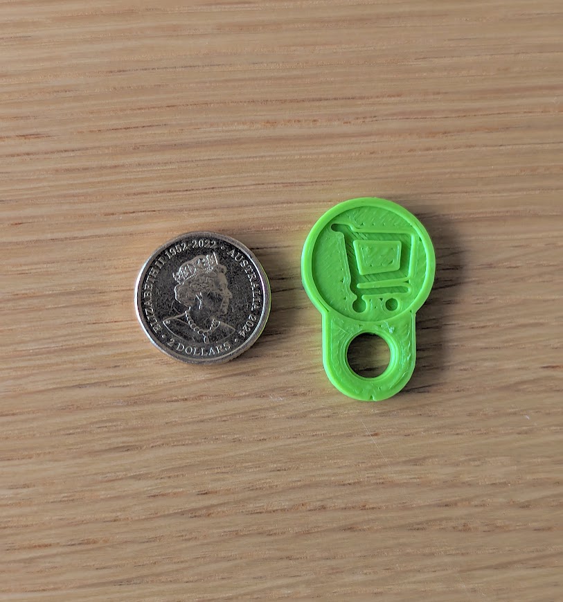 Aussie Aldi Trolley Coin