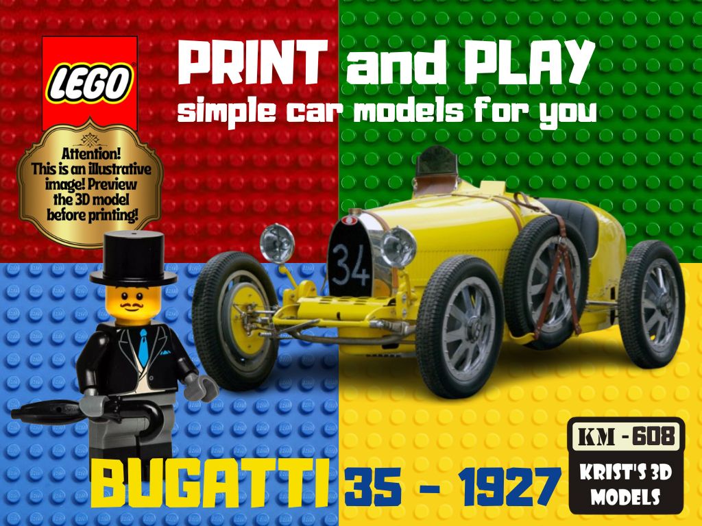 LEGO 1927 Bugatti Type 35B