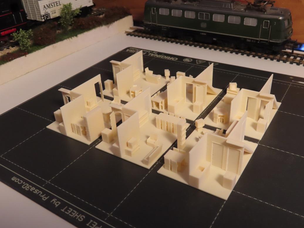 Dutch houses 1:87 H0 scale - Nijverheid interior