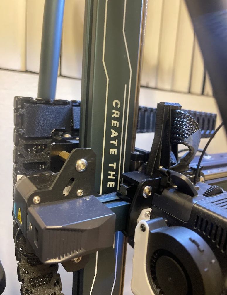 Neptune 4 TBSTRON3D Z and X axis Cablechain mounts