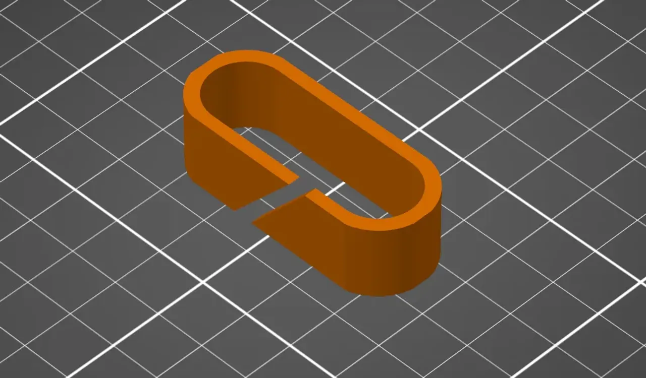 Cable clip (computer cable managment) by brons222 | Download free STL ...