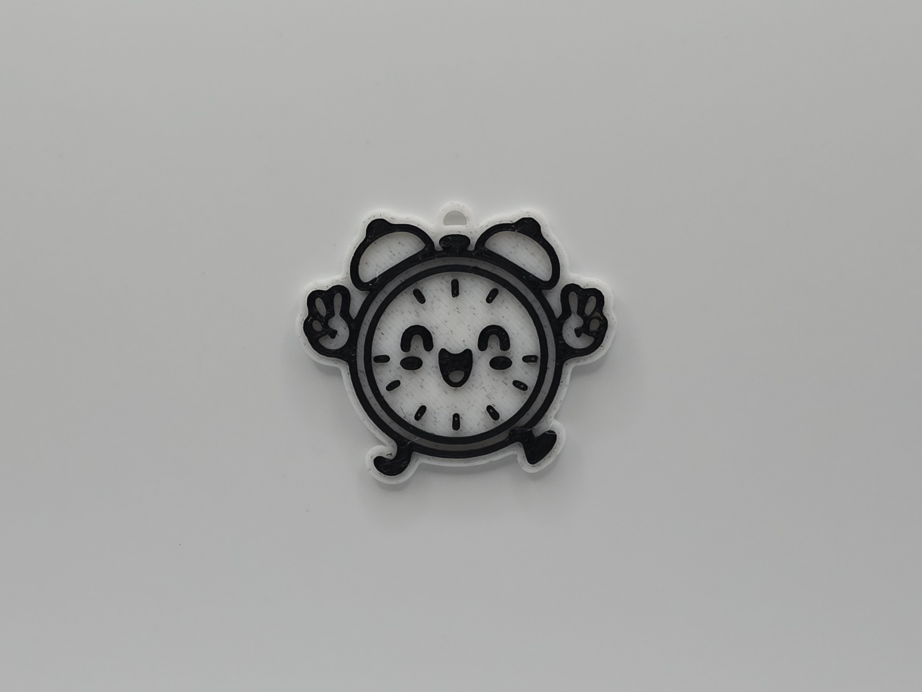 Cute Clock Keychain