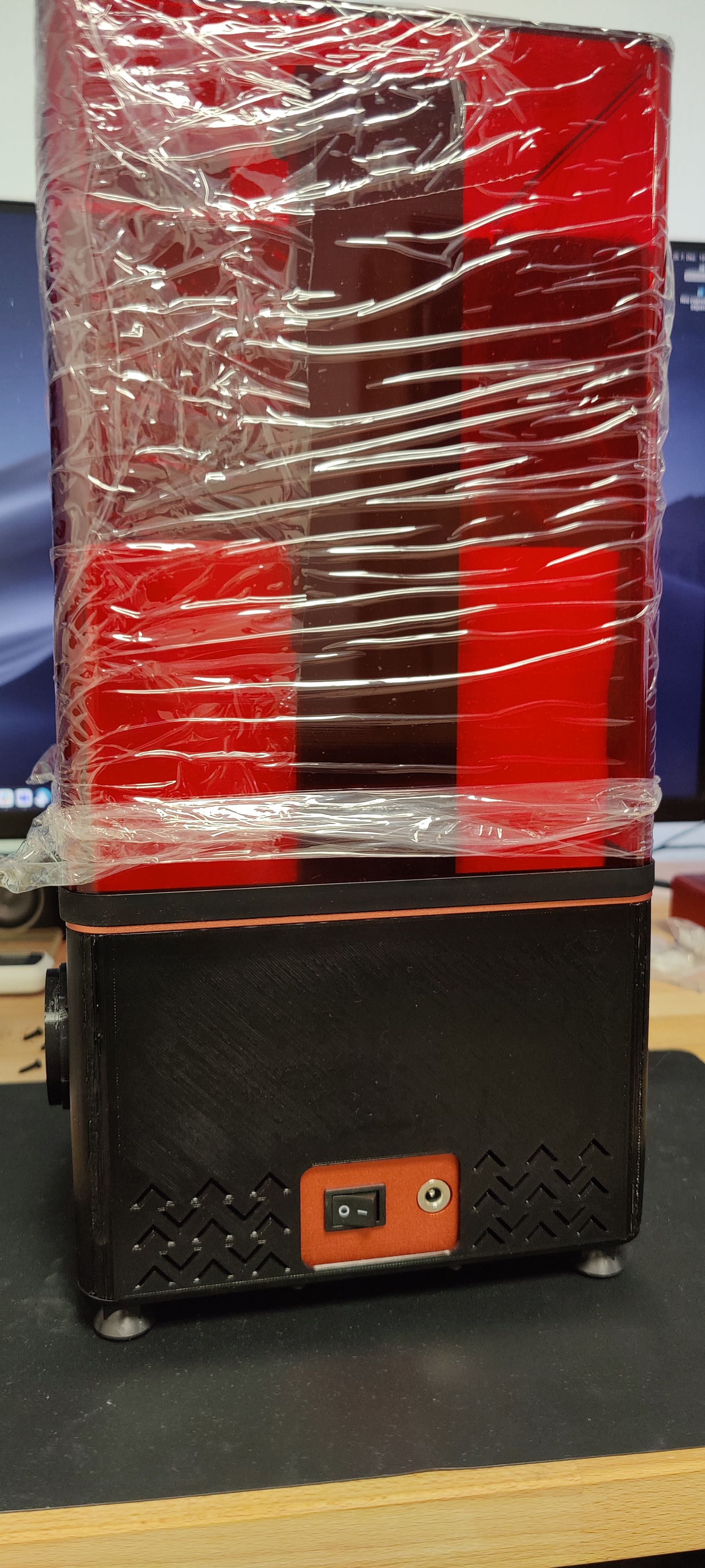 Elegoo Mars 2 Pro Exhaust with Carbon Filter Container by Setup Download free STL model