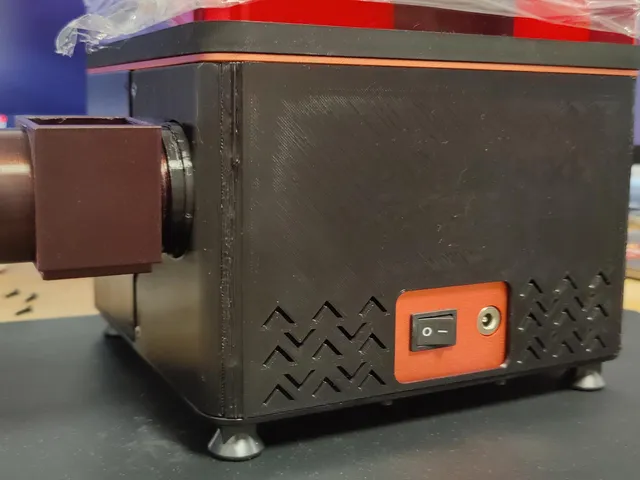 Elegoo Mars 2 Pro Exhaust with Carbon Filter Container