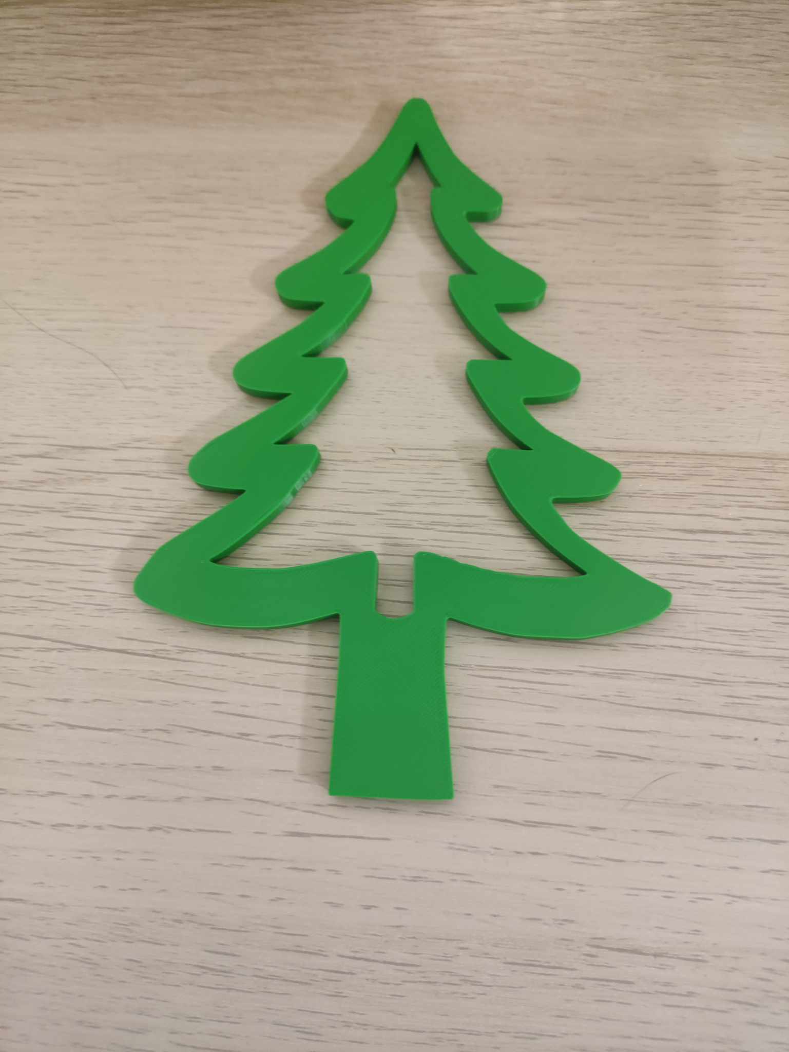 Christmas tree - Ai inspired silhuette for 3d printing