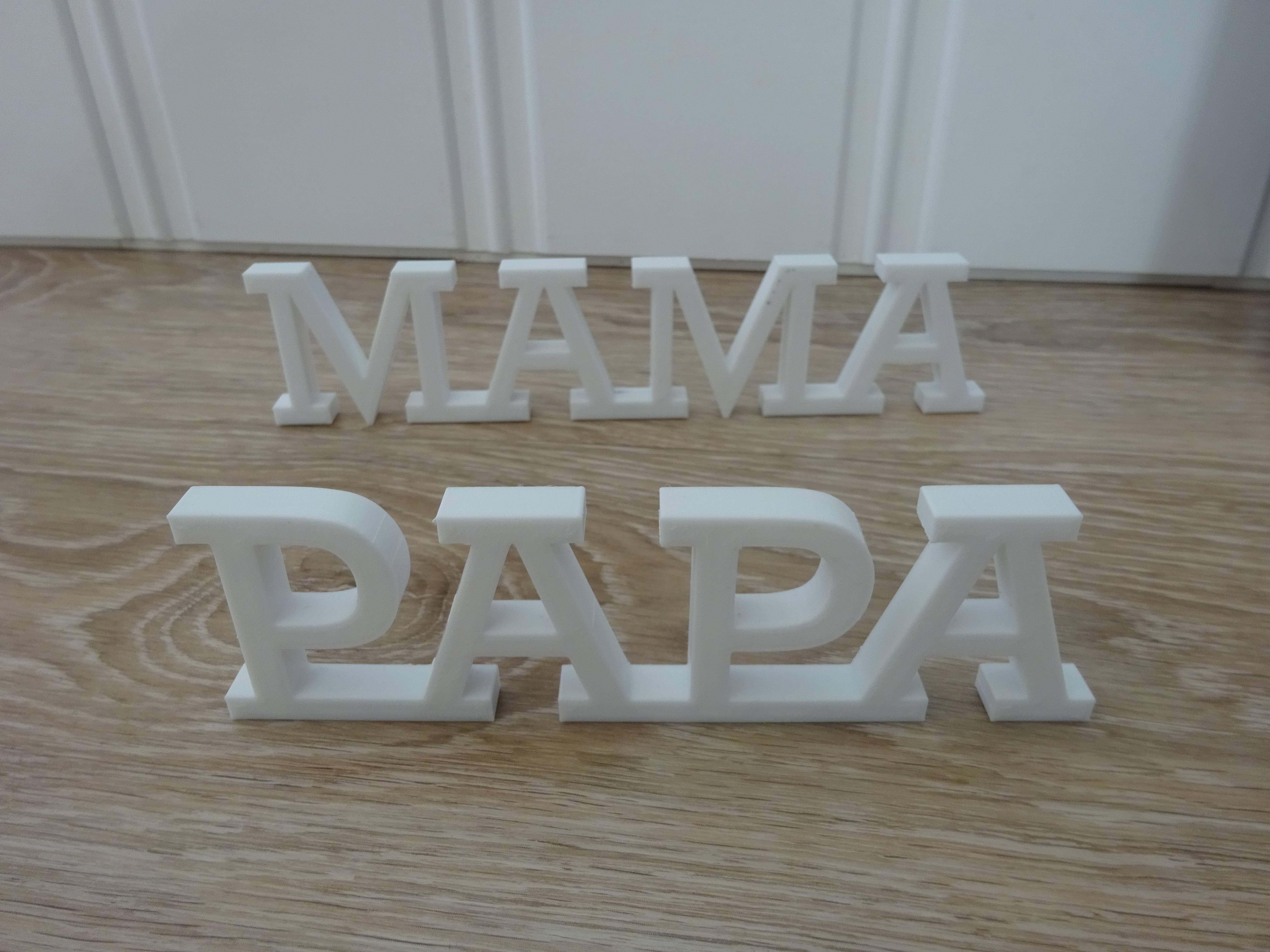 Text   Mama&Papa