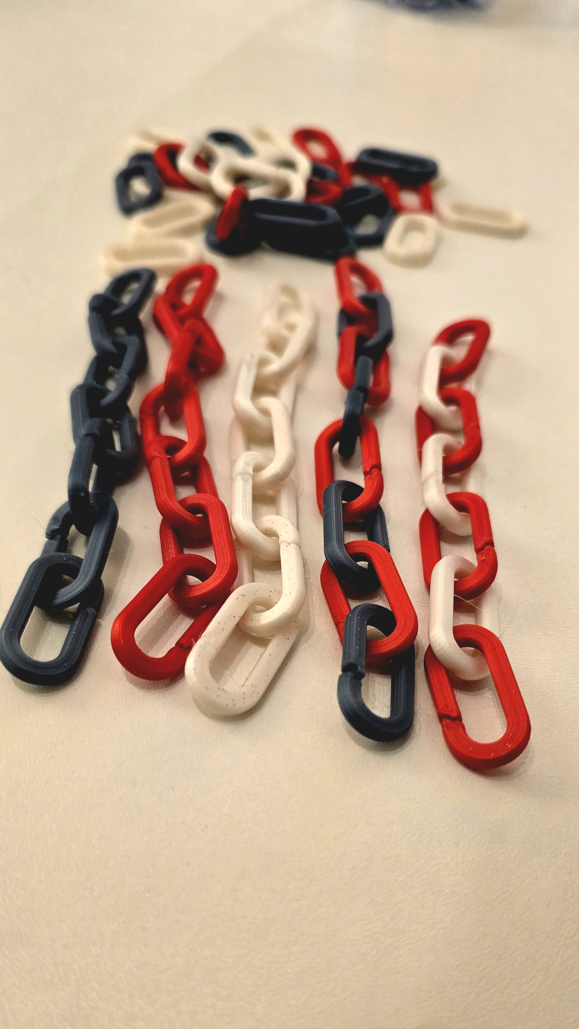 Kettenglied Glieder kette Articulated Karabiner fidgettoy artikuliert