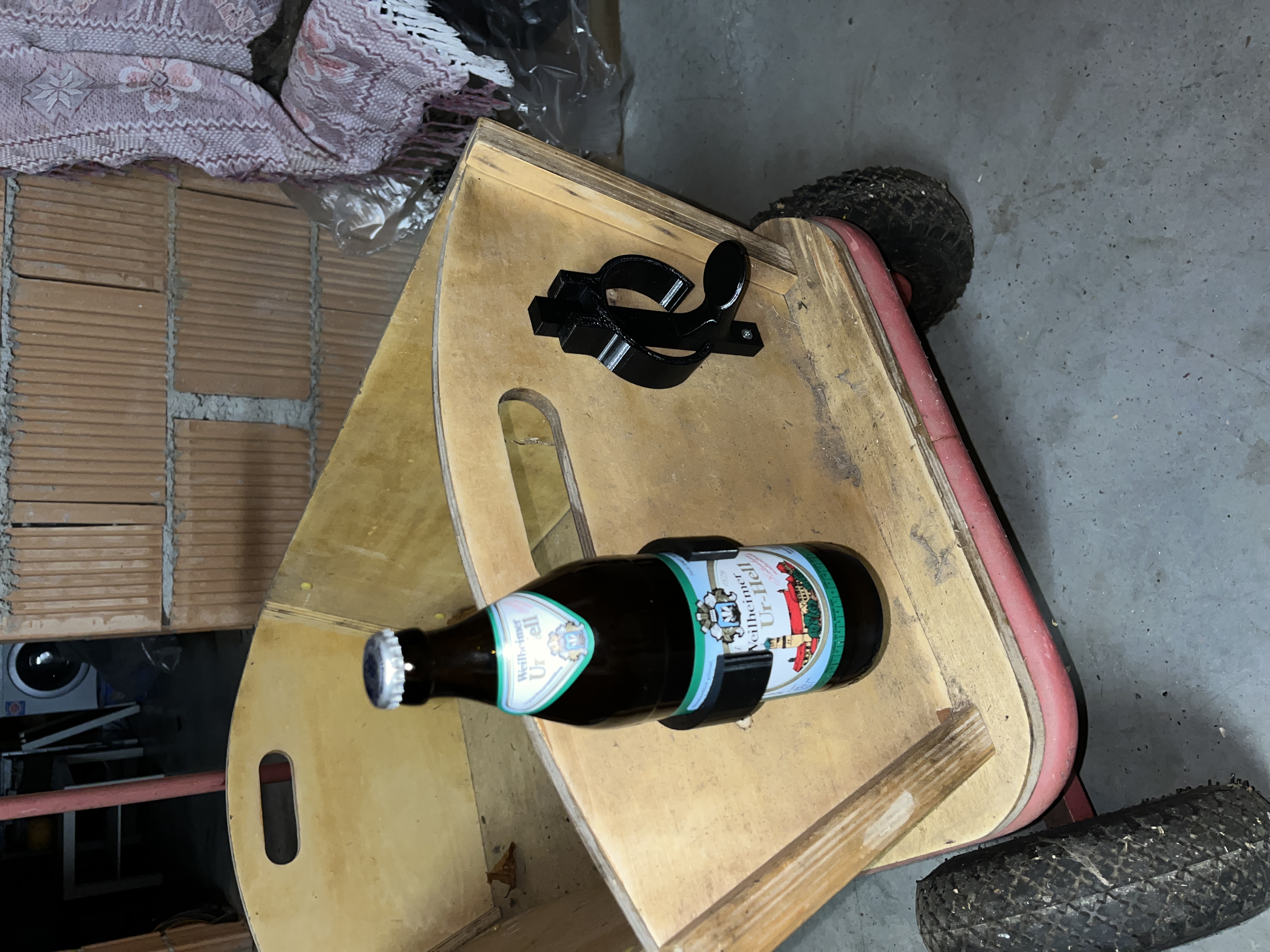 Bierhalter Bollerwagen/ beerholder for handcart (print in place)