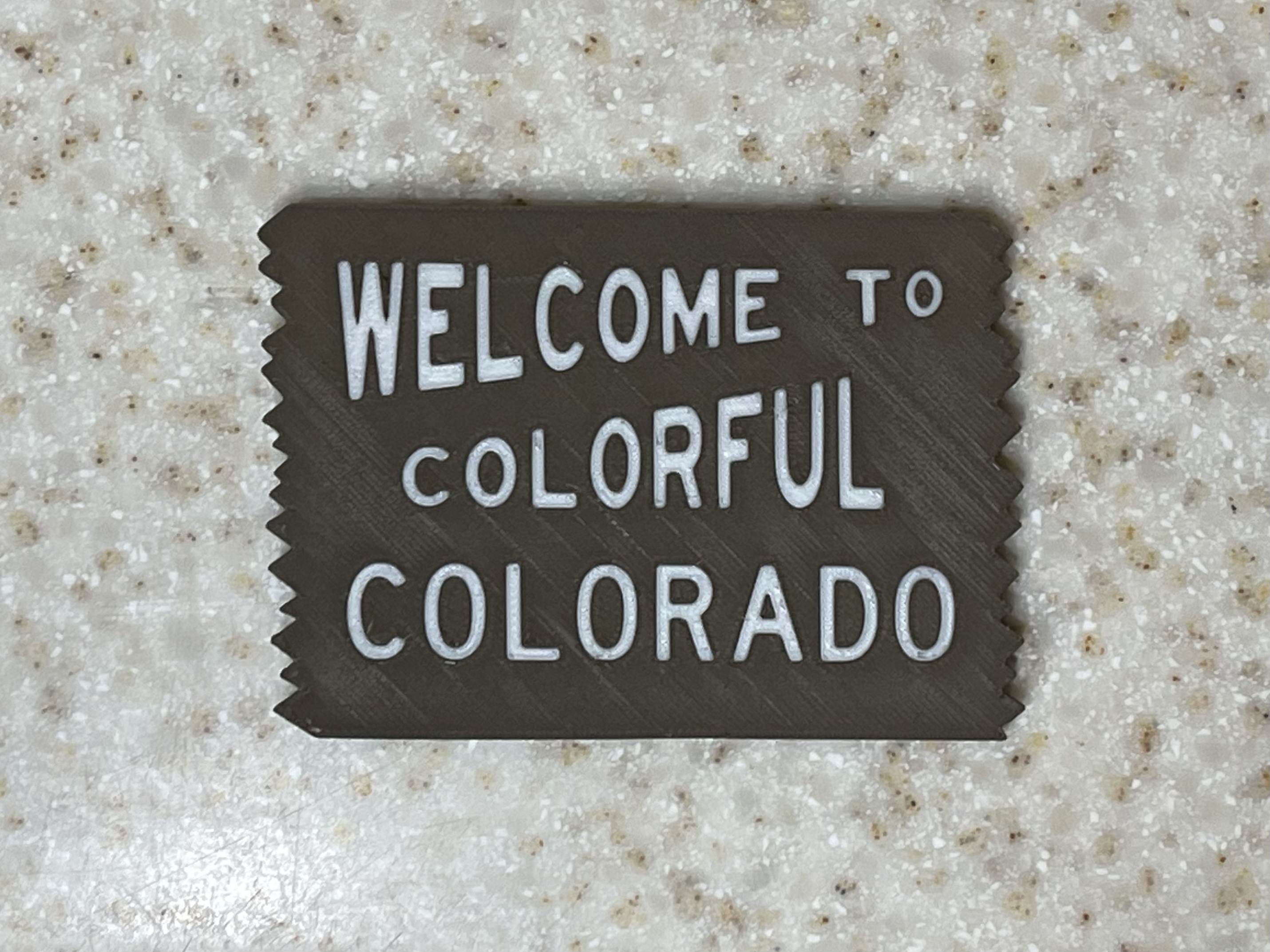 Welcome To Colorful Colorado Sign