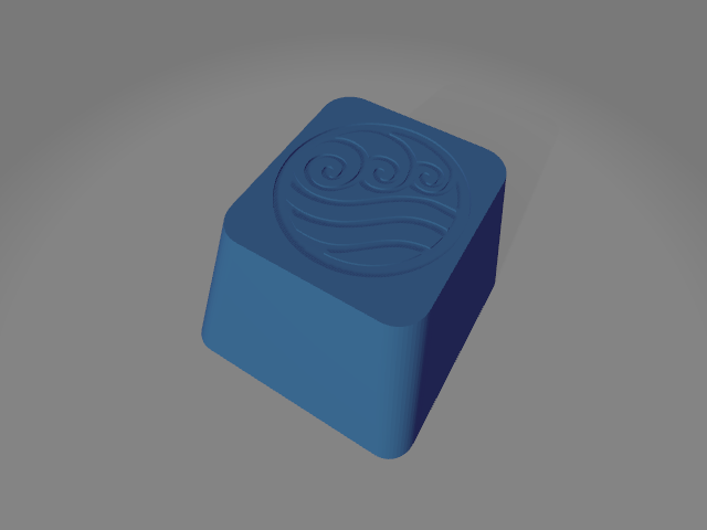 cherry mx key cap - Water Tribe