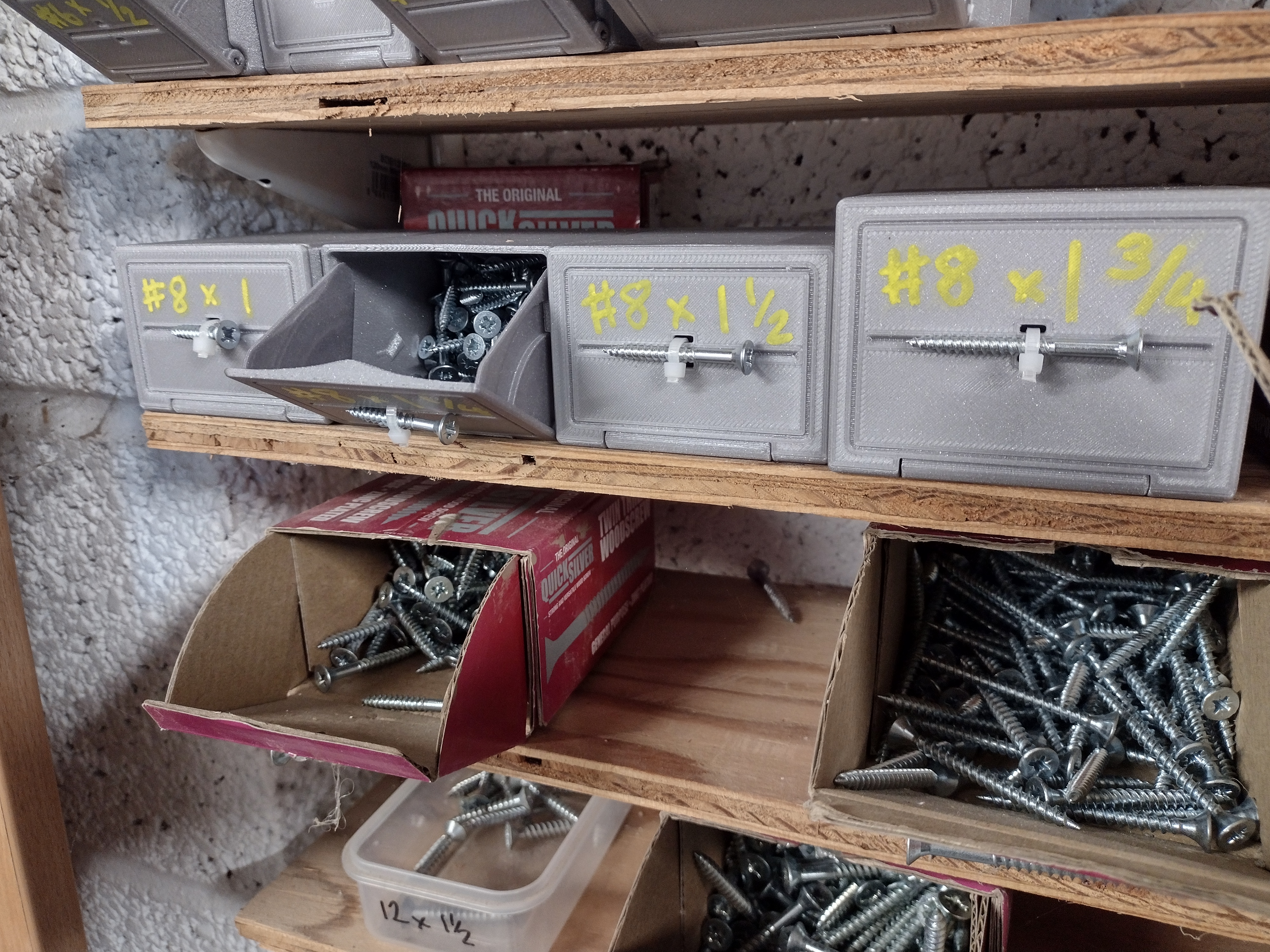 Bens Better Boxes for screws and other storage — thumbnail 3