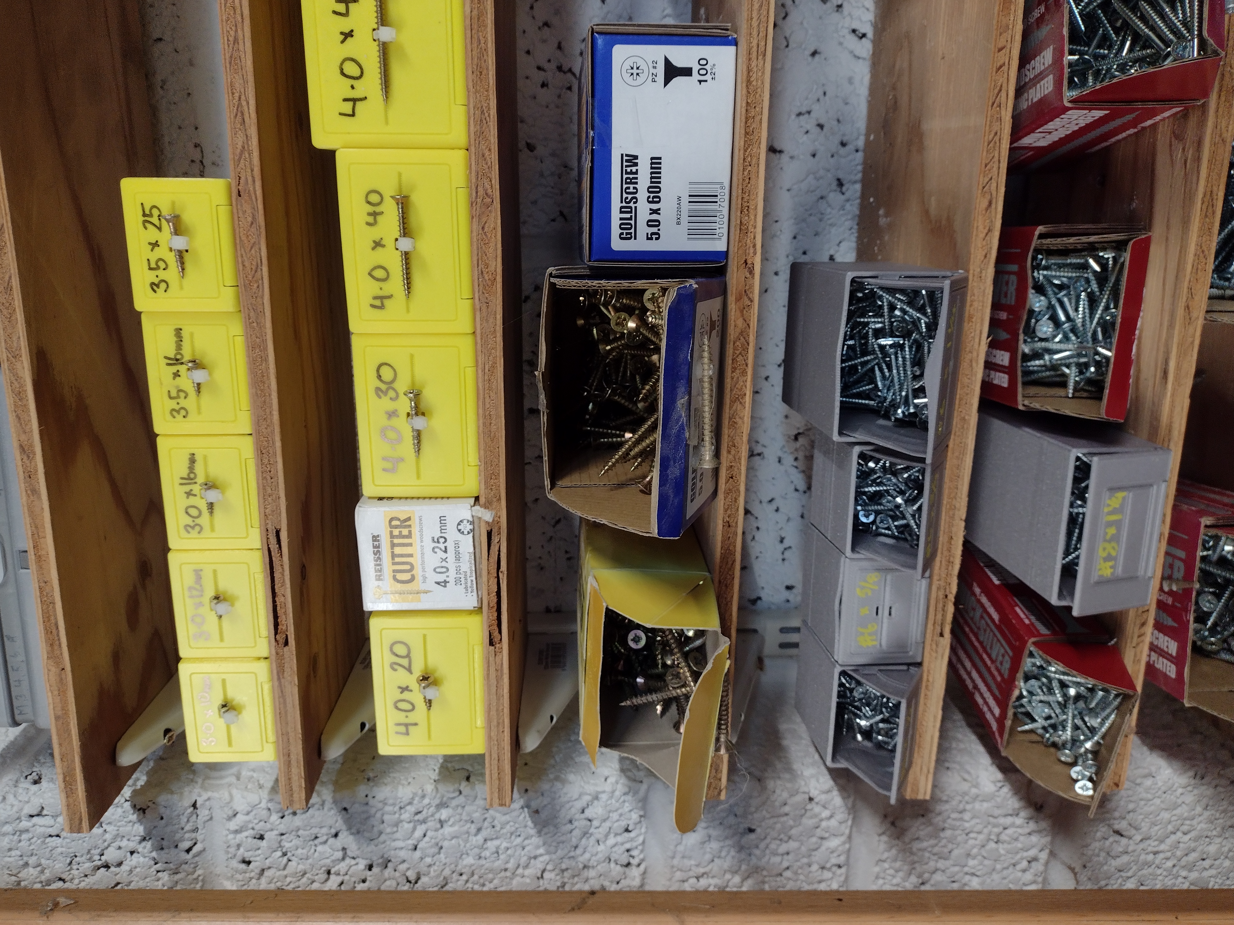 Bens Better Boxes for screws and other storage — thumbnail 5