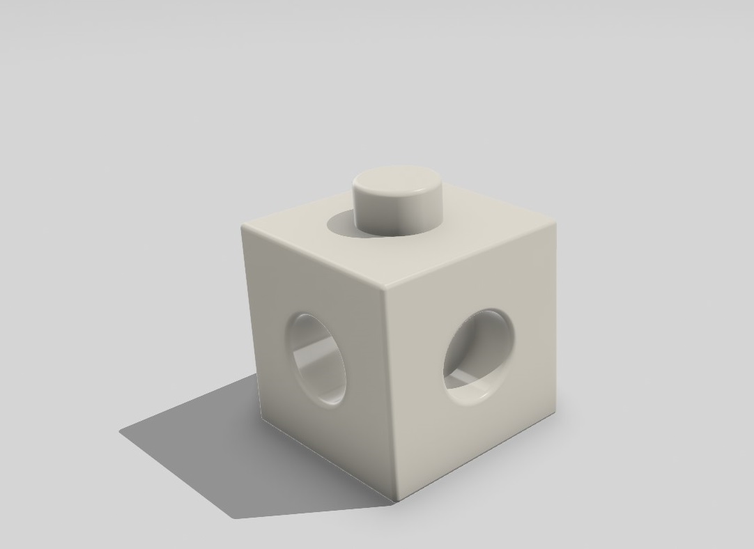 (No XYZ) Useful Calibration Cube : toy Numberblocks base model