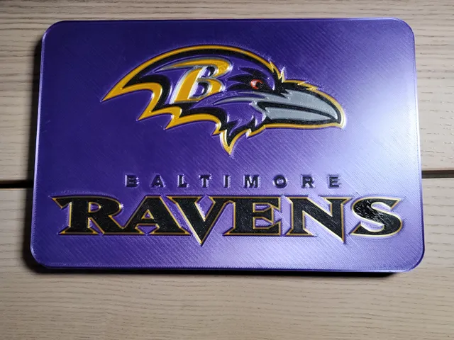 Baltimore Ravens Wall Art - Multi-color