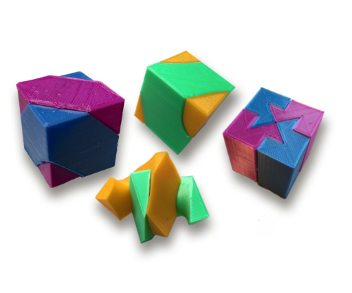 Interlocking Puzzle Cube — thumbnail 5