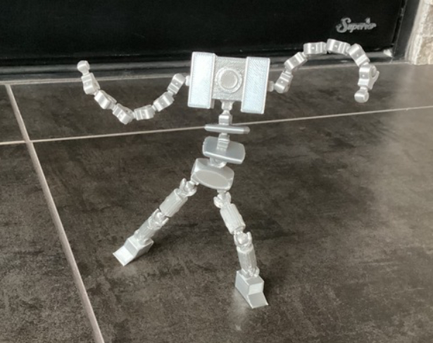 Jointed Tentacle Robot Toy