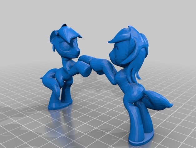 Poppy Fighting Ponies