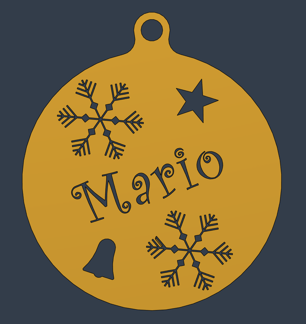 Personalized ornament