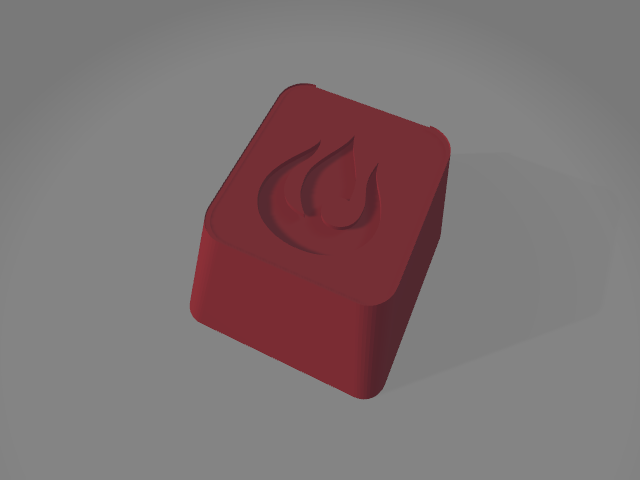 Cherry MX keycap - Fire Nation - Avatar