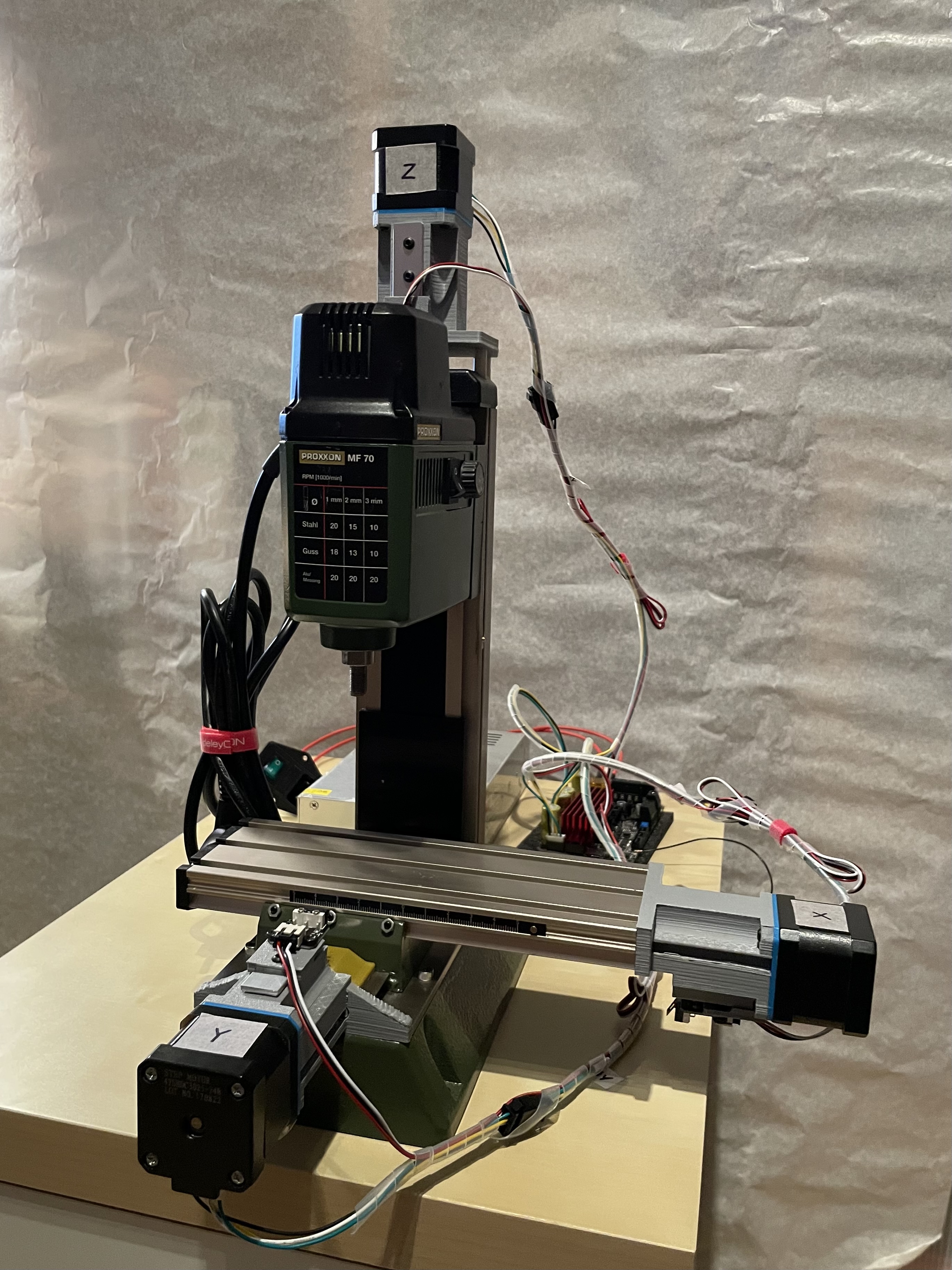 Proxxon MF70 CNC Conversion