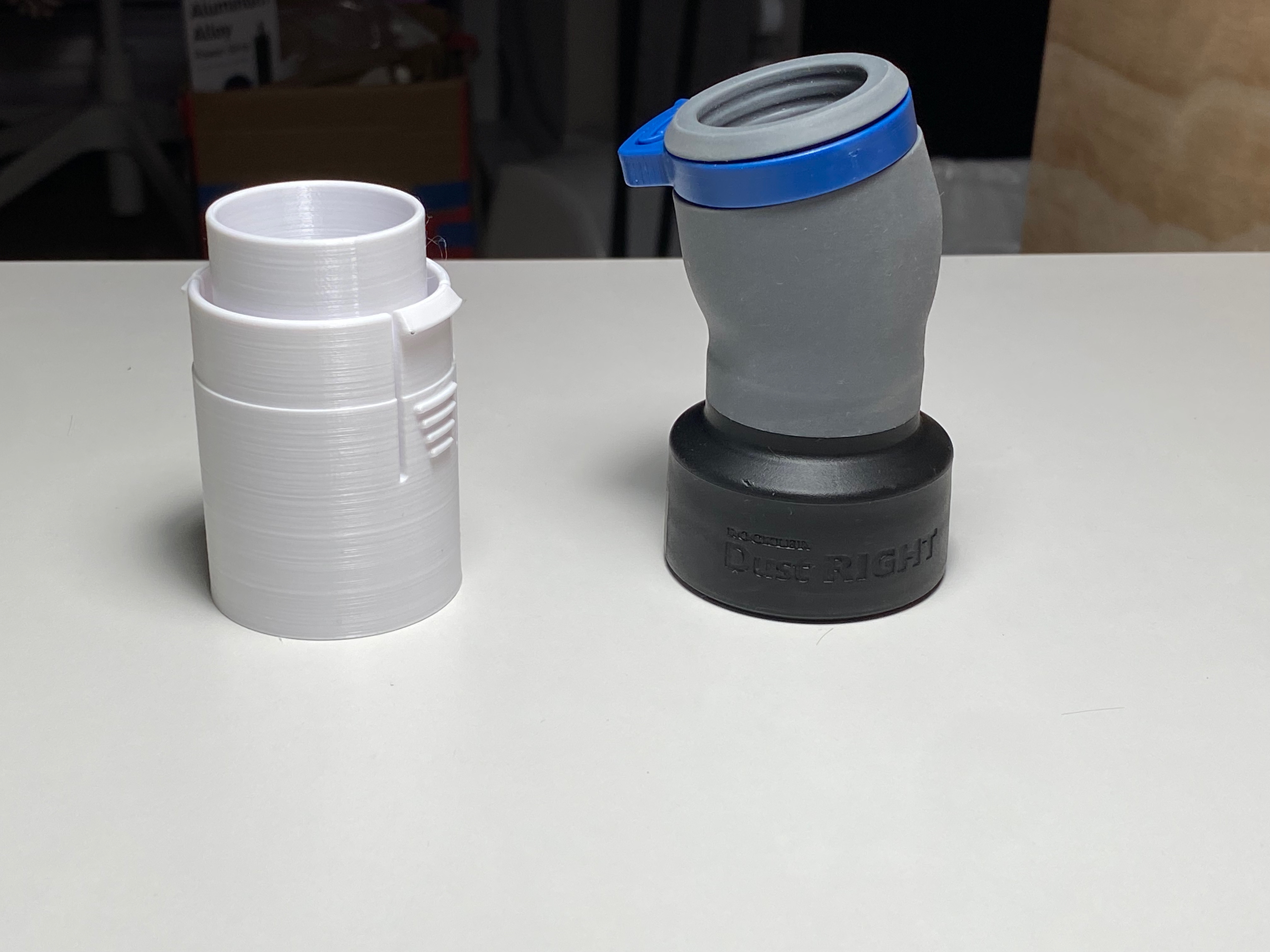 Cen-Tec Vacuum Hose to Rockler Dust Right Click-Connect Adapter