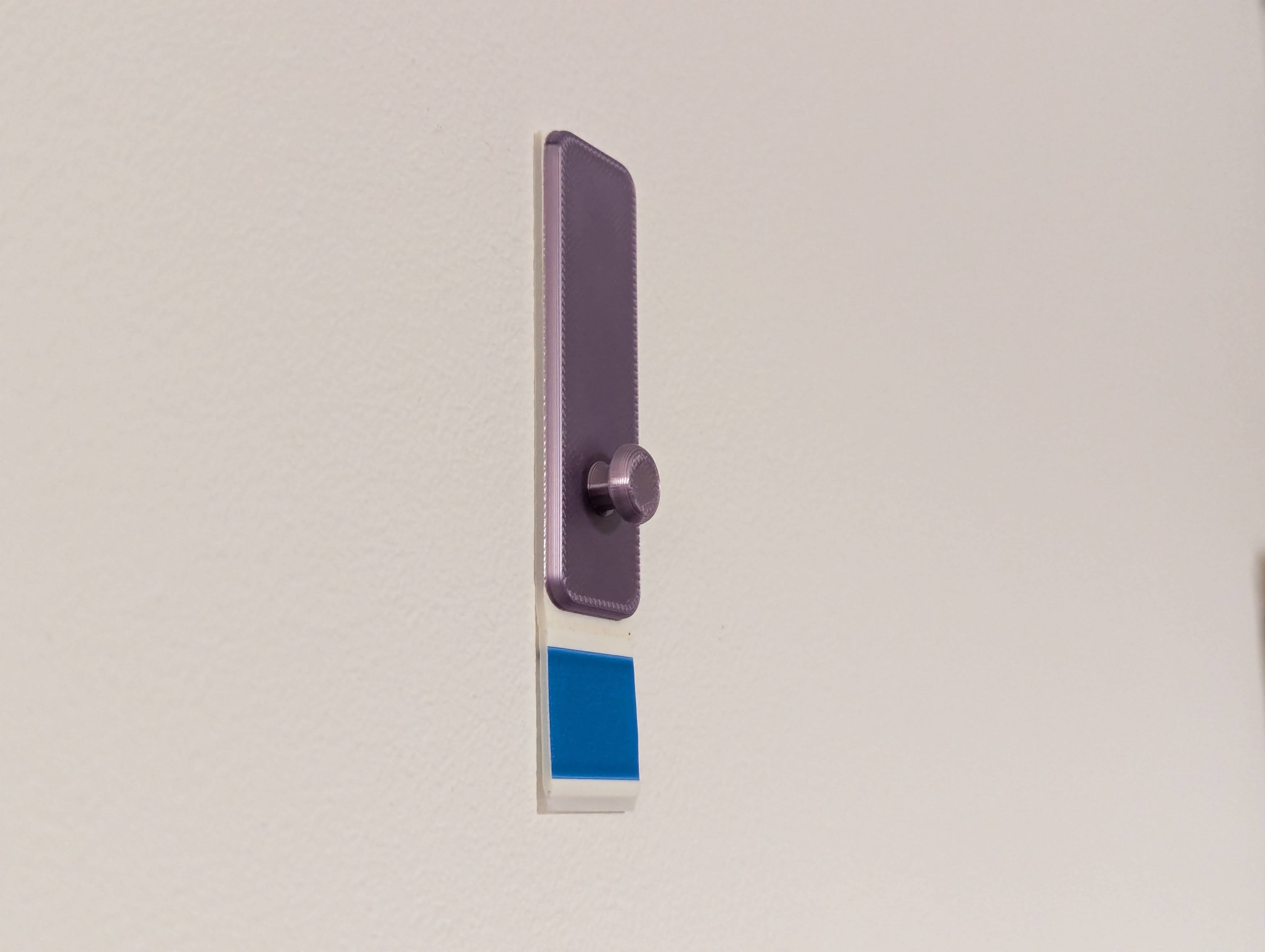 Wall hook for clock/painting (doublesided tape)