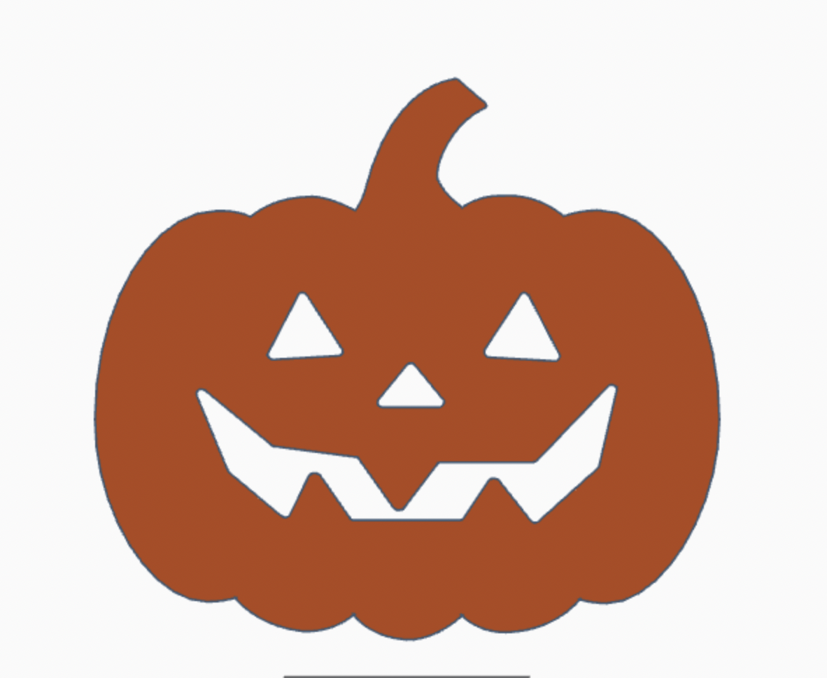 Halloween Pumpkin sign