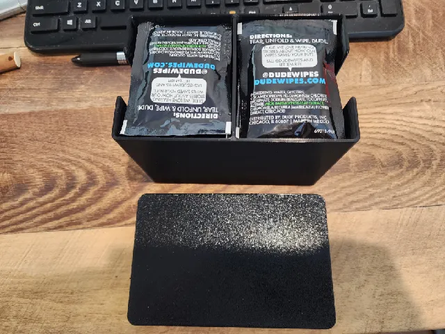 Dude Wipe Storage Box
