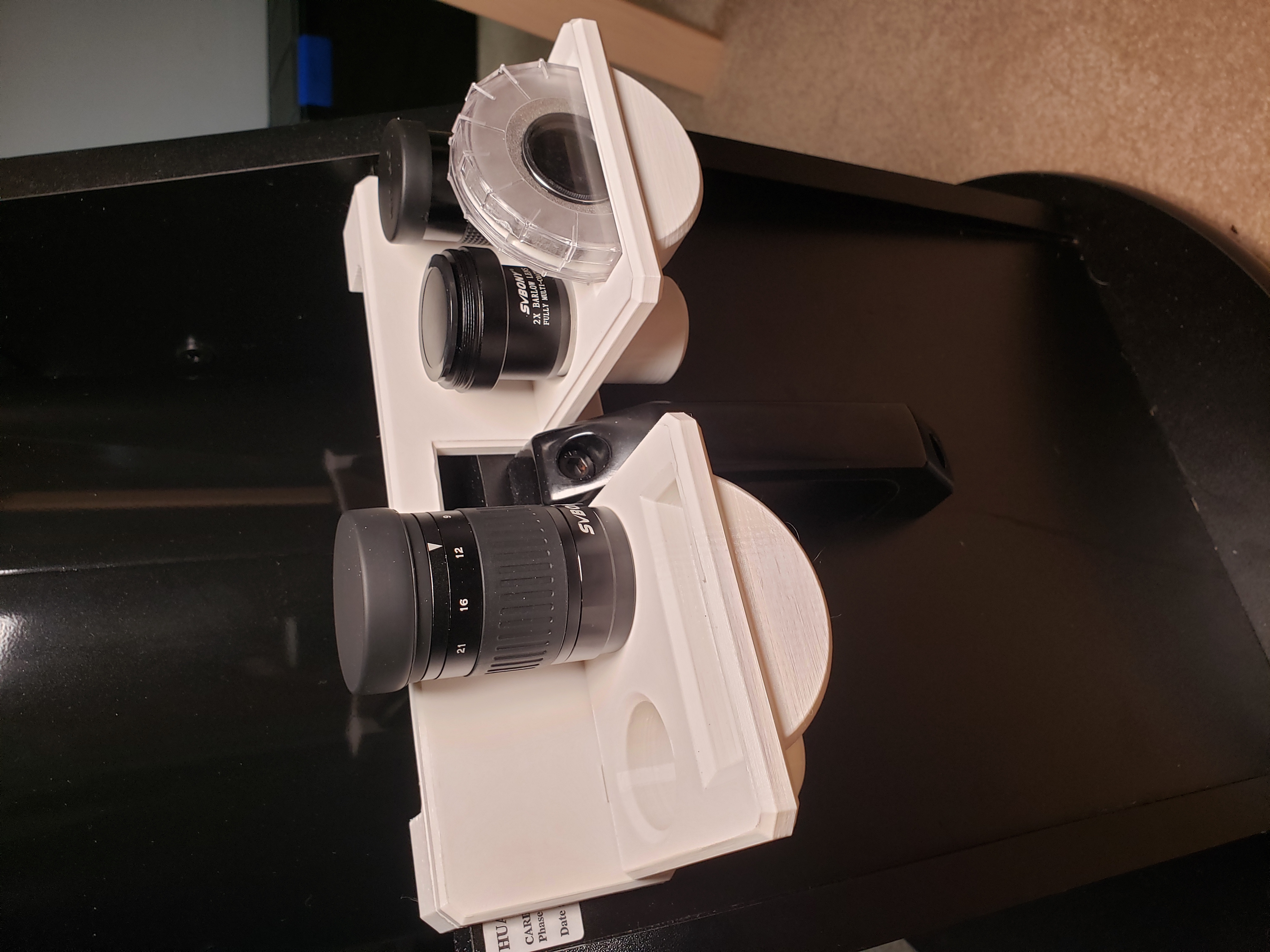 Telescope Eyepiece & Filter rack