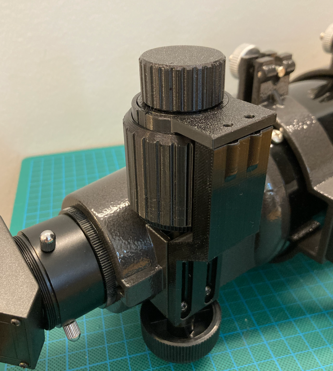 Crayford reducer by EleusisT adapted for ST80 stock focuser — miniatura 5