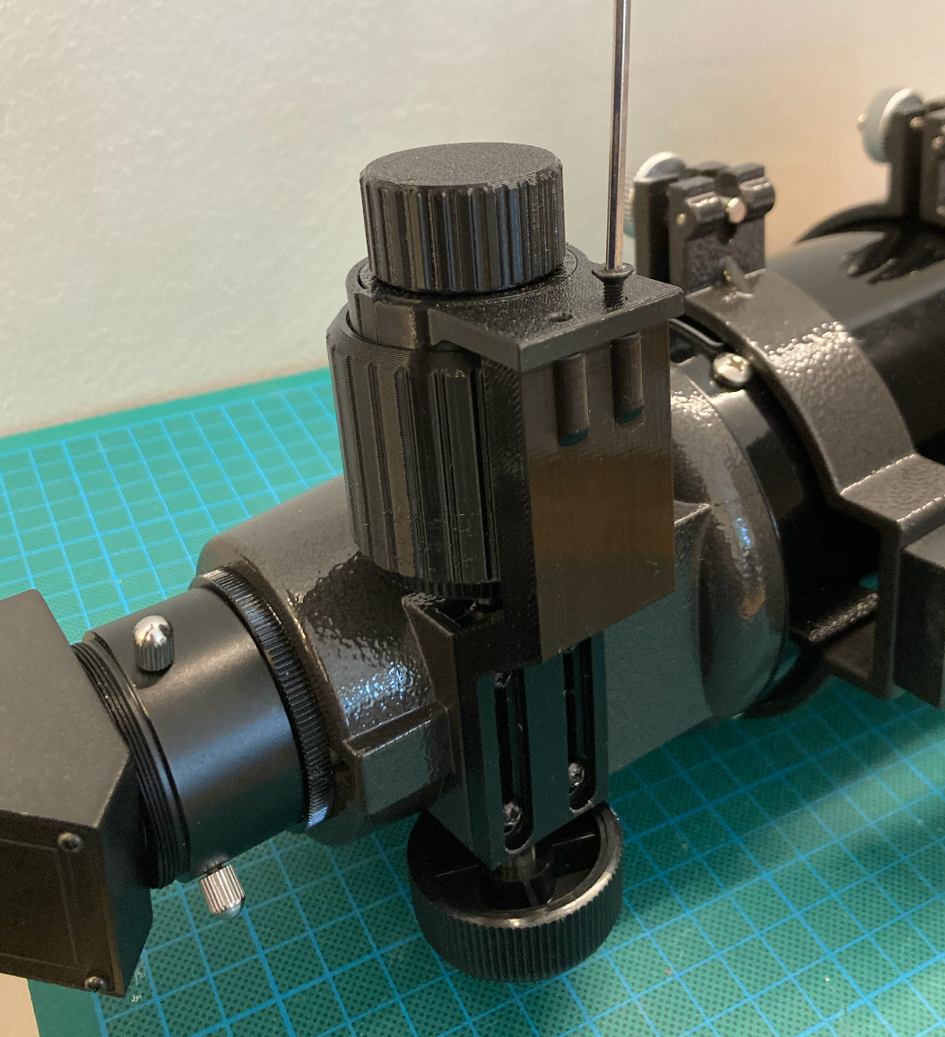 Crayford reducer by EleusisT adapted for ST80 stock focuser — miniatura 6
