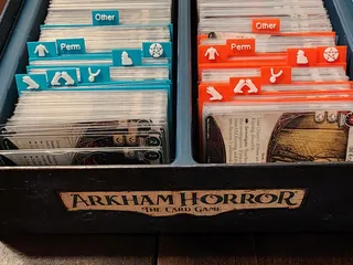 arkham horror card game dividers 14x Print & Play Scenario Sets - Arkham Horror LCG Dividers - Vertical main image 1