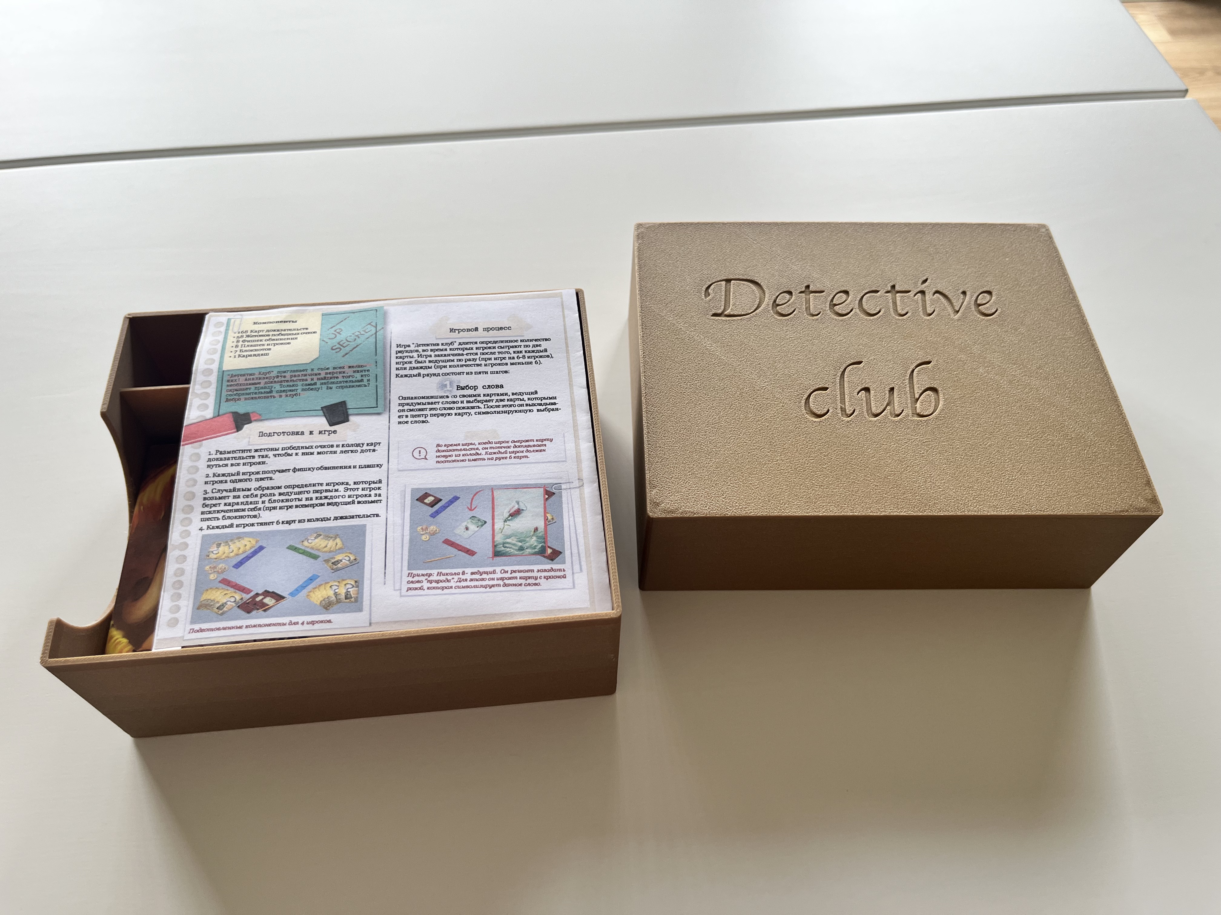 Detective Club Board game
